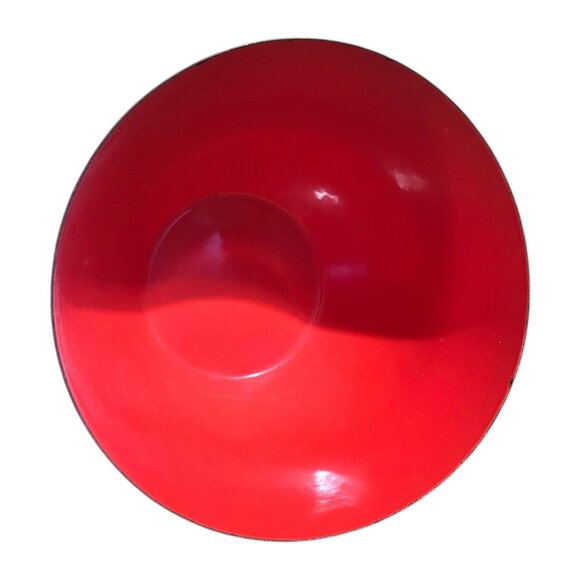 Vintage Kaj Franck Finel Finnish Enamel Bowl 1960's MCM Decor - Picture 7 of 7